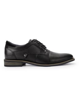 Zapato de Vestir Acordonado Denizen001N Cuero Hombre Negro 39