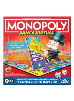 Juego de Mesa Monopoly Banco Virtual