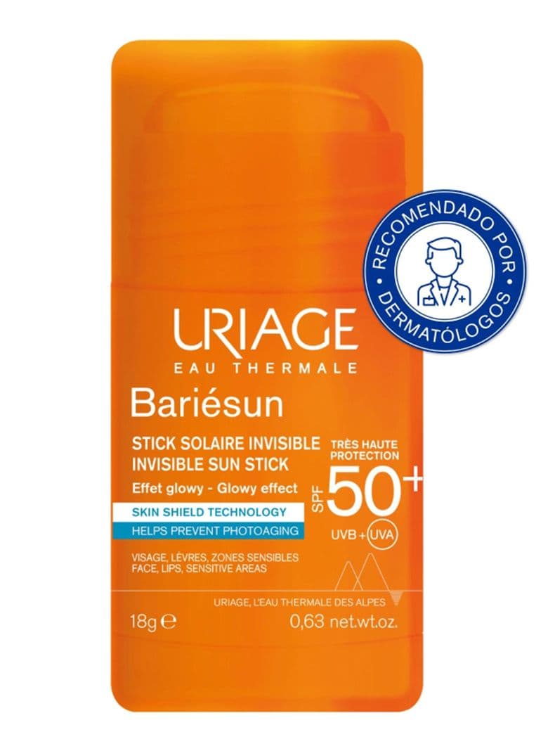 Protector Solar Stick Invisible SPF50+Bariesun 18g Uriage