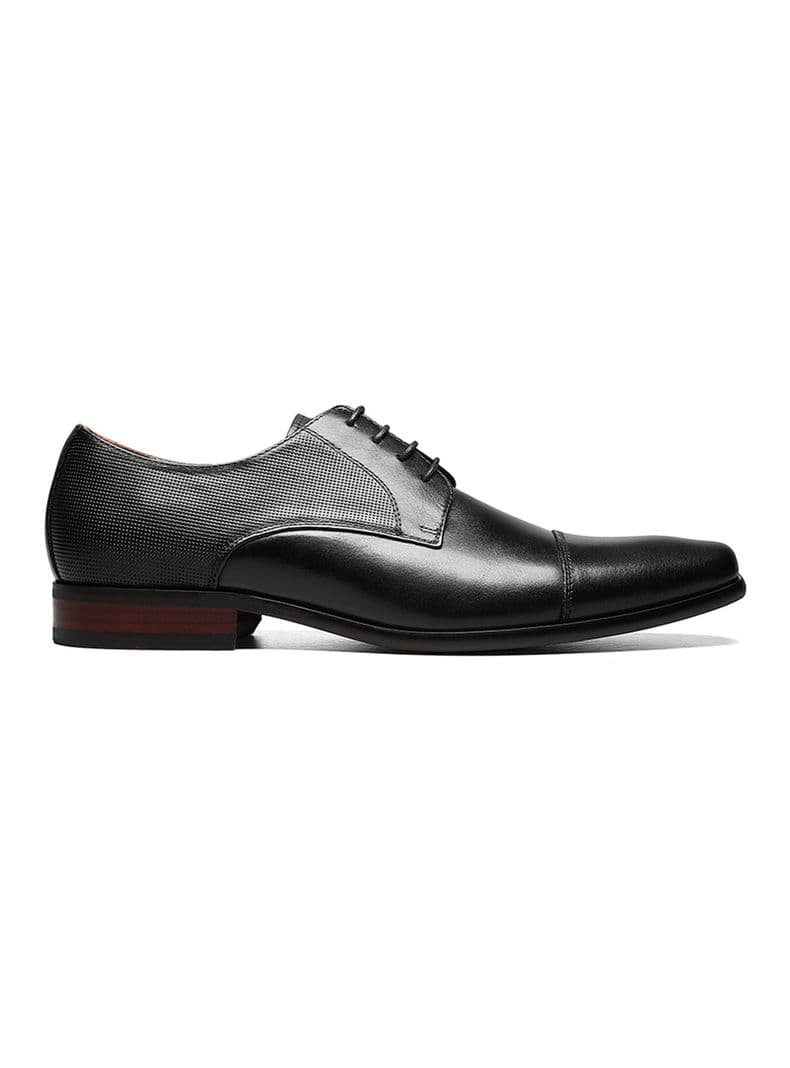 Zapato Formal Cuero Postino Hombre Negro CL 43 | US 10 | 27 CM
