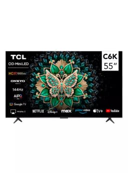 Mini LED Smart TV 55'' UHD 4K C6K Gamer