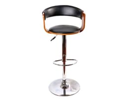 Silla bar Bosco negro/cafe M+Design