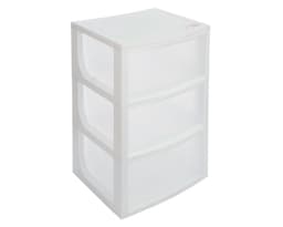 Mueble organizador 3 cajones blanco Wenco