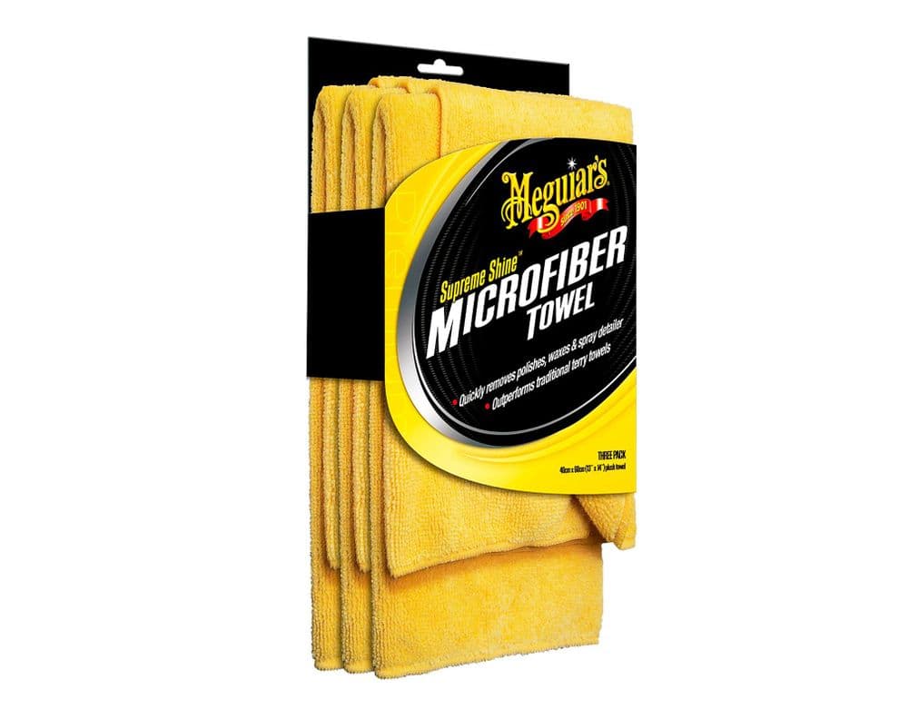 Pano microfibra 40x60 cm Supreme shine 3 unidades Meguiar's