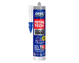 Adhesivo sellador 290 ml Total Tech gris Ceys
