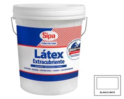 Latex 1 tineta Extracubriente blanco mate Sipa