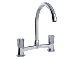 Combinacion lavaplatos 8'' Maranello cromado Stretto