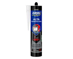 Silicona 280 ml Alta temperatura negro Ceys