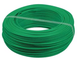 Cable evaflex 2,5 mm 25 m H07Z1-K verde Cocesa.