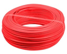 Cable evaflex 2,5 mm 50 m rojo Cocesa