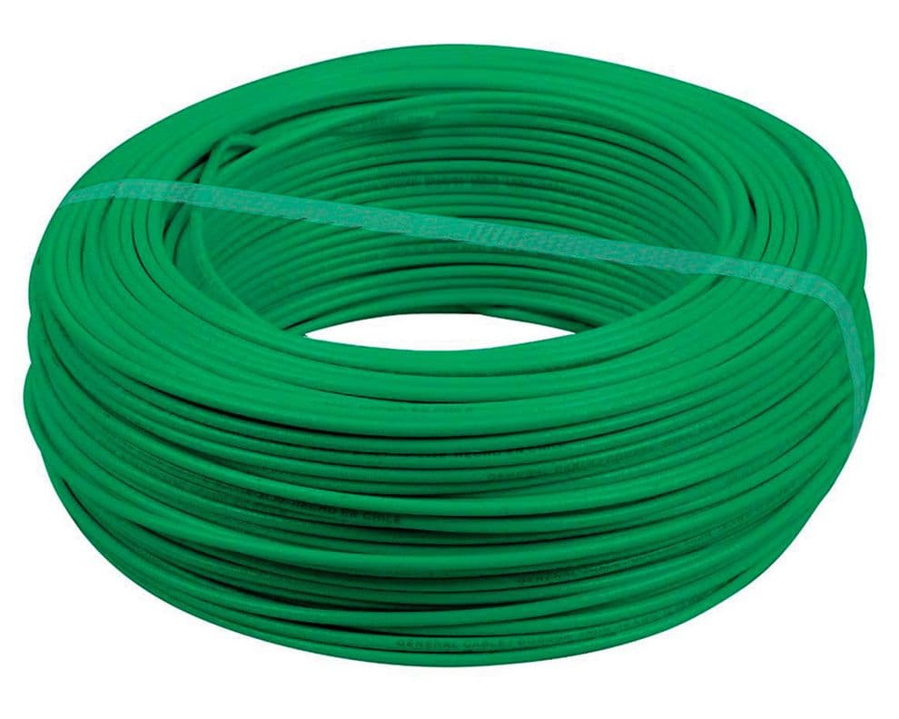 Cable evaflex 2,5 mm 50 m verde Cocesa