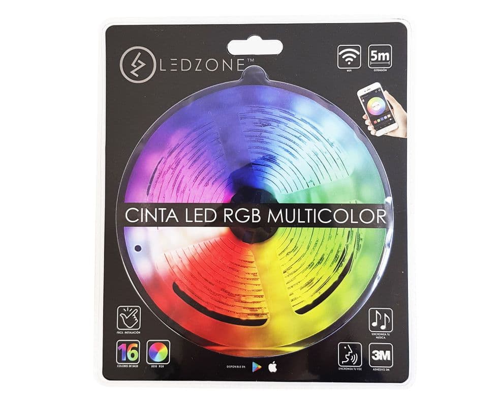 Cinta LED 5 m WIFI RGB Ledzone