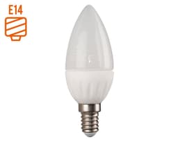 Ampolleta LED 6W E14 luz dia vela Elfa