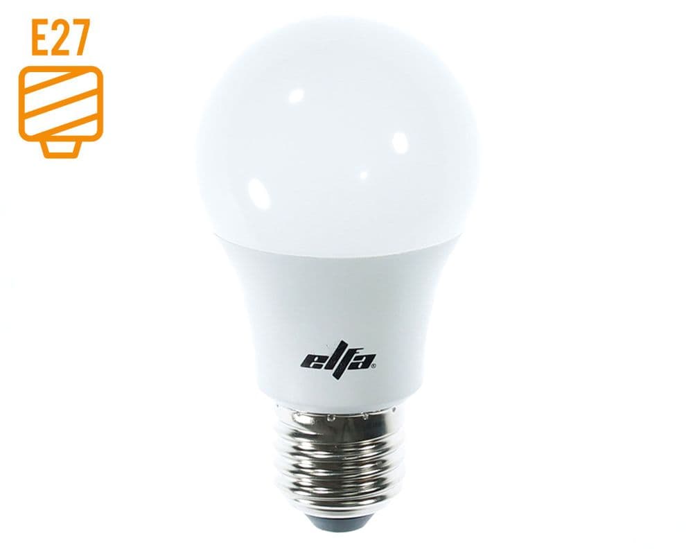 Ampolleta LED 9W E27 luz dia Elfa.