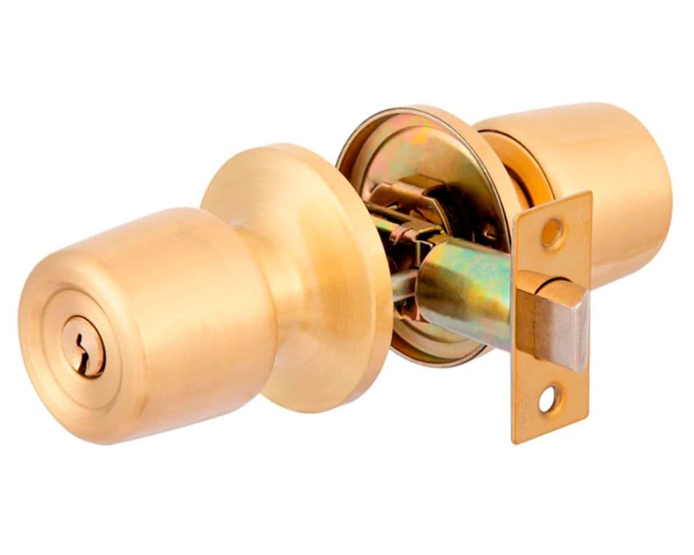 Cerradura tubular 8000 Bronce oficina/dormitorio