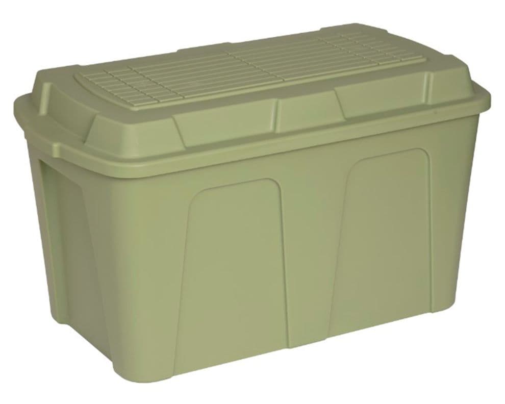 Baul verde polipropileno 140 lt