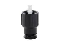 Aspersor arbusto franja central negro Orbit