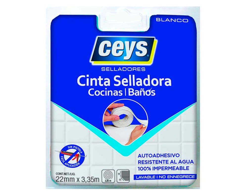 Sellaceys cinta 22 mm x 3,35 m Ceys.