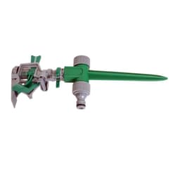 Aspersor de impacto plastico con estaca plastica. Roots
