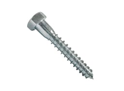 Tirafondo #5/16x4'' zincado 20 unidades Mamut