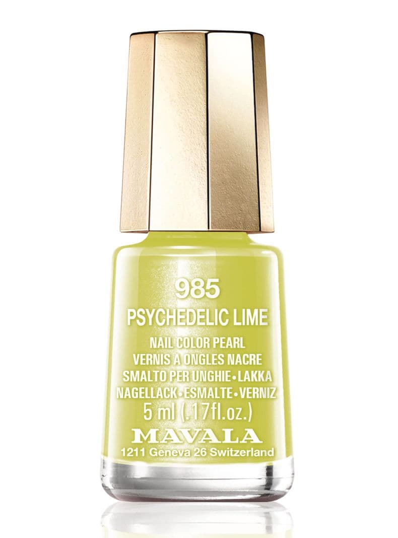 Esmalte Mavala Unas Minicolor 985 Psychedelic Lime 5 ml