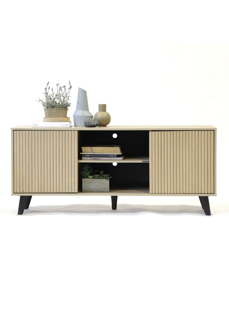 Rack TV 65 Alto Atacama Line Natural Beige