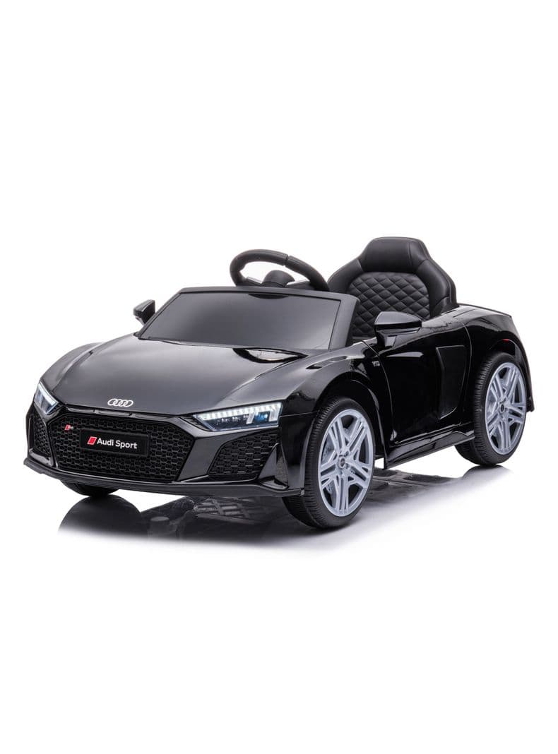 Auto Negro R8 Spyder Bateria 12V Licencia Audi