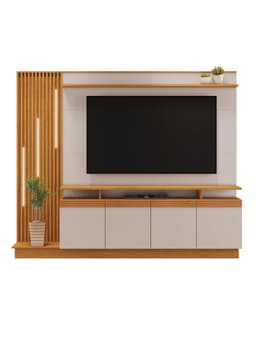 Home TV 65" Absoluto 4 Puertas Cafe Claro