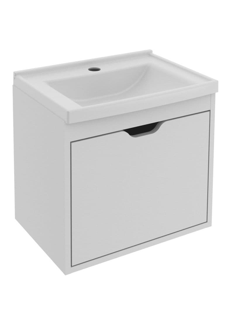Mueble Bano Aereo + Lavamanos Blanco