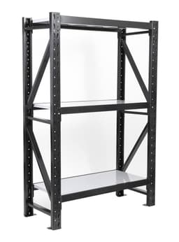 Rack Auto-Pro de 50x120x180 cm 3 Niveles Negro