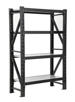 Rack Auto-Pro de 50x120x180 cm 4 Niveles Negro