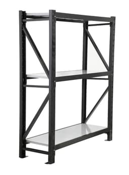Rack Auto-Pro de 50x150x180 cm 3 Niveles Negro