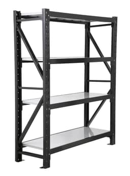 Rack Auto-Pro de 50x150x180 cm 4 Niveles Negro