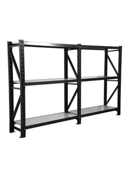 Rack Auto-Pro de 50x292x180 cm 3 Niveles Negro