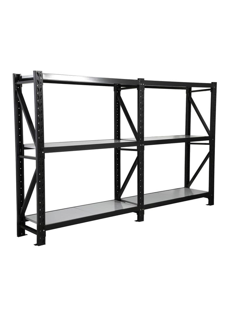 Rack Auto-Pro de 50x292x180 cm 3 Niveles Negro