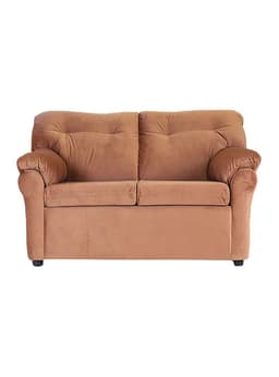 Sofa Felpa America 2 Cuerpos Beige Oscuro