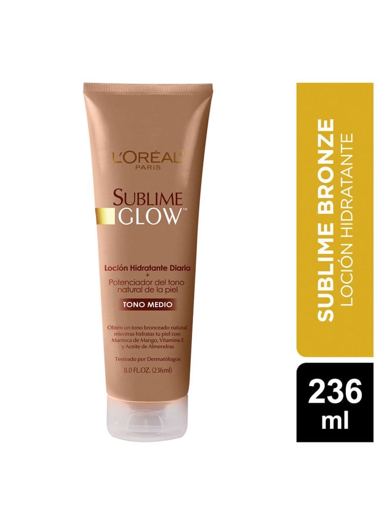 Autobronceante Sublime Bronze Locion Hidratante Tono Medio 236 ml