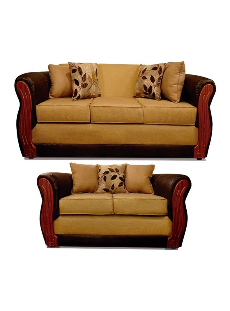 Juego de Living 3-2 Cuerpos Girona Beige