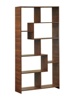 Librero Puzzle Nogal Cafe