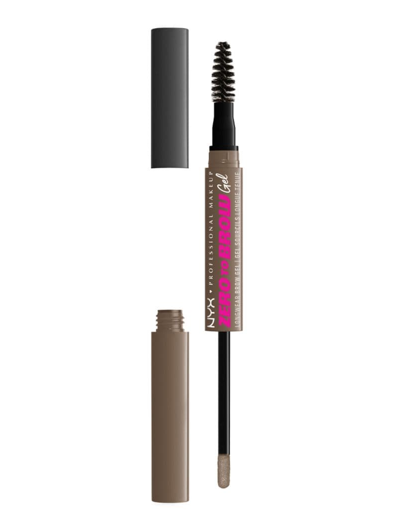 Gel de Cejas NYX Professional Makeup Zero To Brow Ash Brown 2 ml