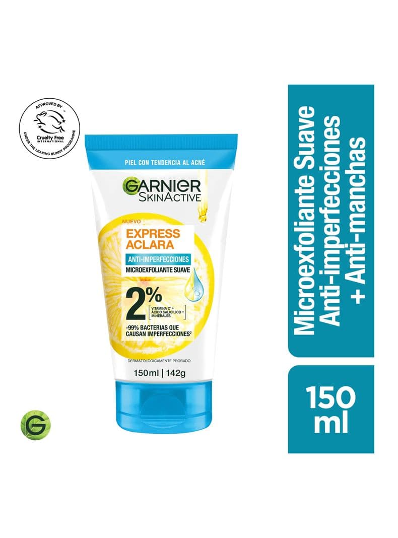 Limpiador Profundo Garnier Anti-Imperfecciones Express Aclara 150 ml