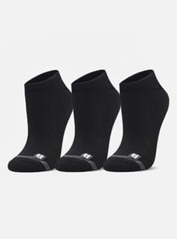 Calcetin Pack No Show Logo Unisex Negro S
