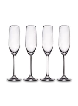 Set 4 Copas Cristal Champagne Salute Cristal