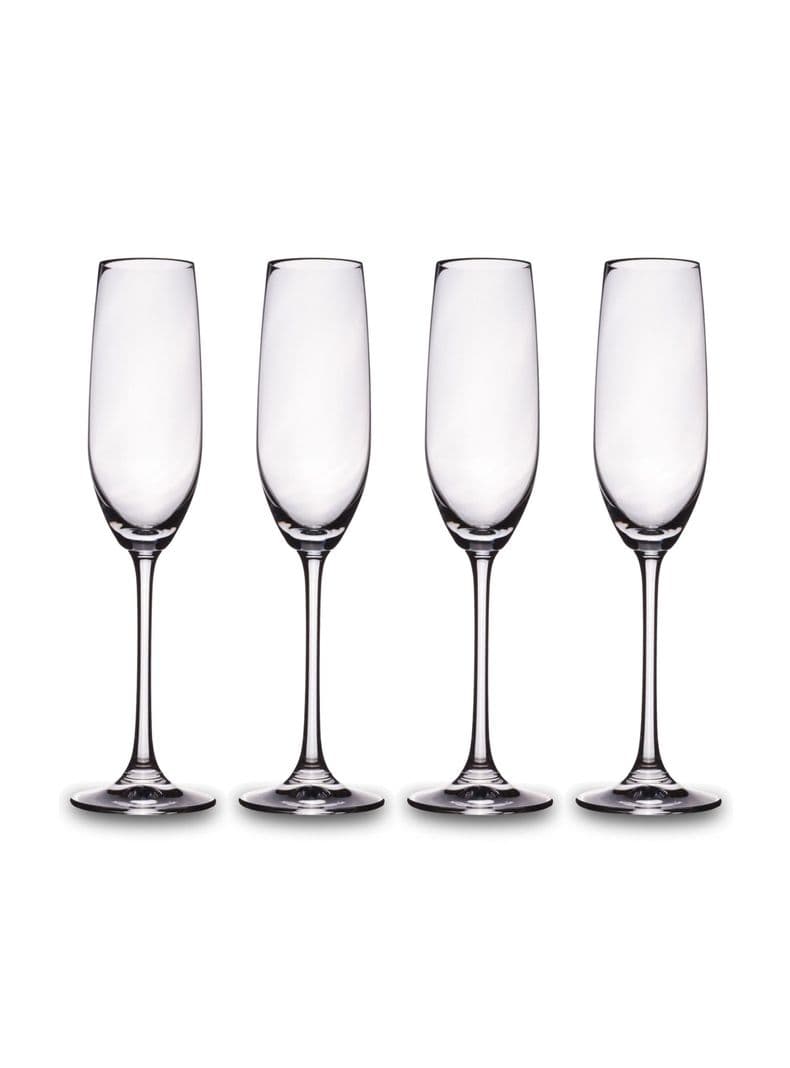 Set 4 Copas Cristal Champagne Salute Cristal