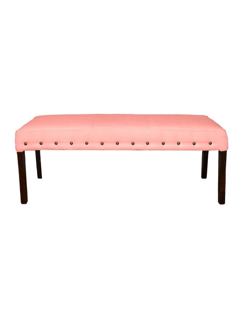 Banqueta Kentucky Tela Rosado Pastel