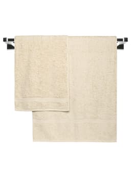 Set Toalla de Bano + Mano 700 gr Beige