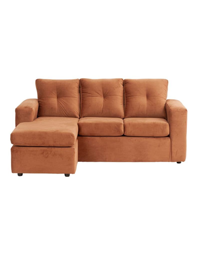Seccional Emilia Felpa Beige