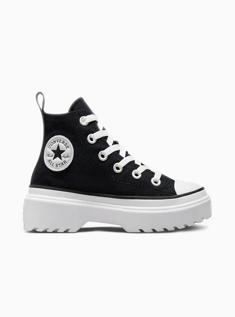 Zapatilla Urbana Inf. All Star Lugged Lift Ninos T.30-T.35 Negro