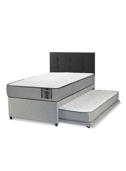 Divan Star 1.5 Plazas + Respaldo Royal Negro