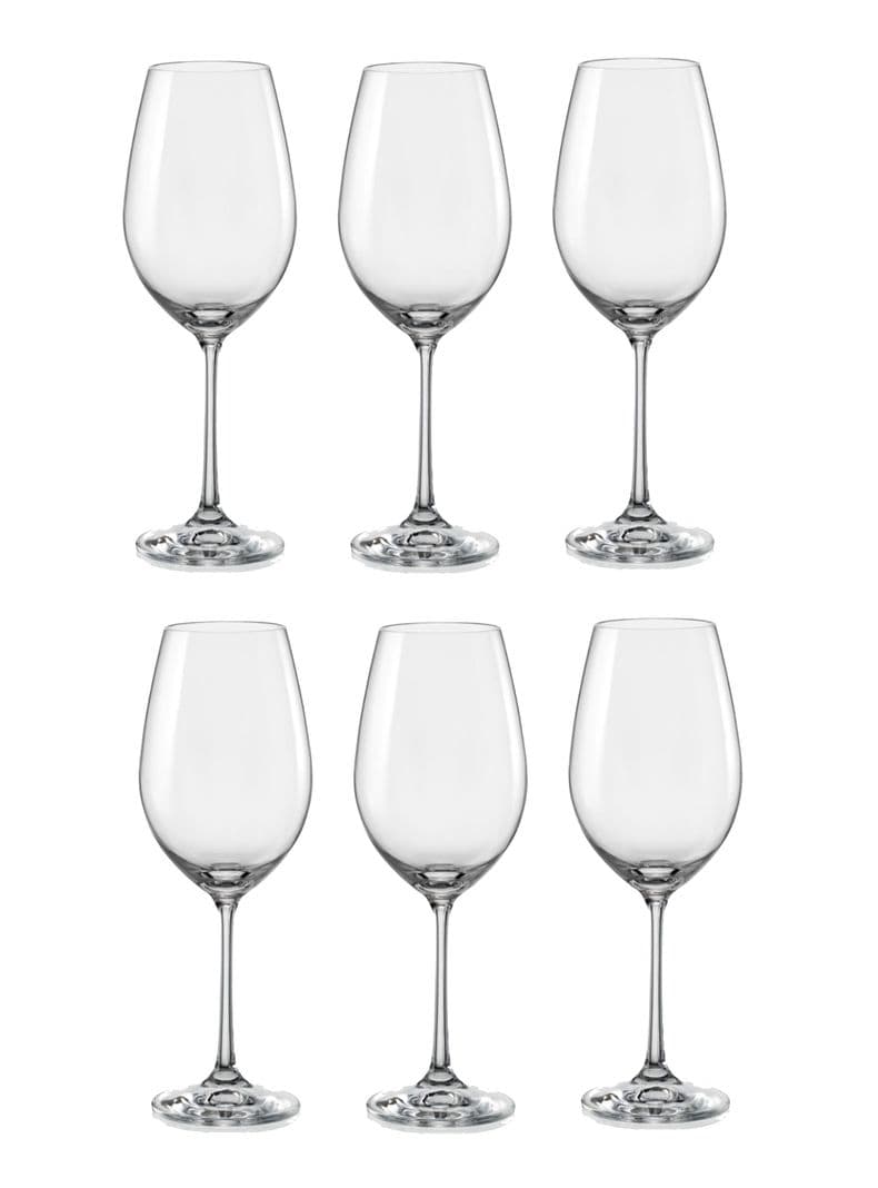 Set de 6 Copas Cristal Vino Blanco Viola